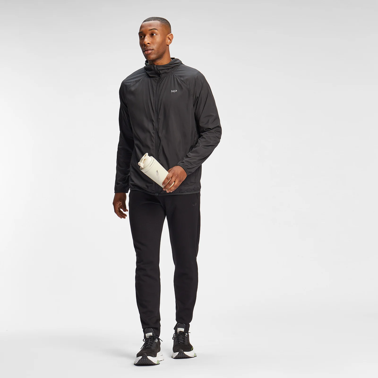 MP Men's Windbreaker - Black - XXS Imagem 1
