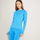 Camisola de Treino de Manga Comprida Linear Mark da MP para Senhora - Azul Claro