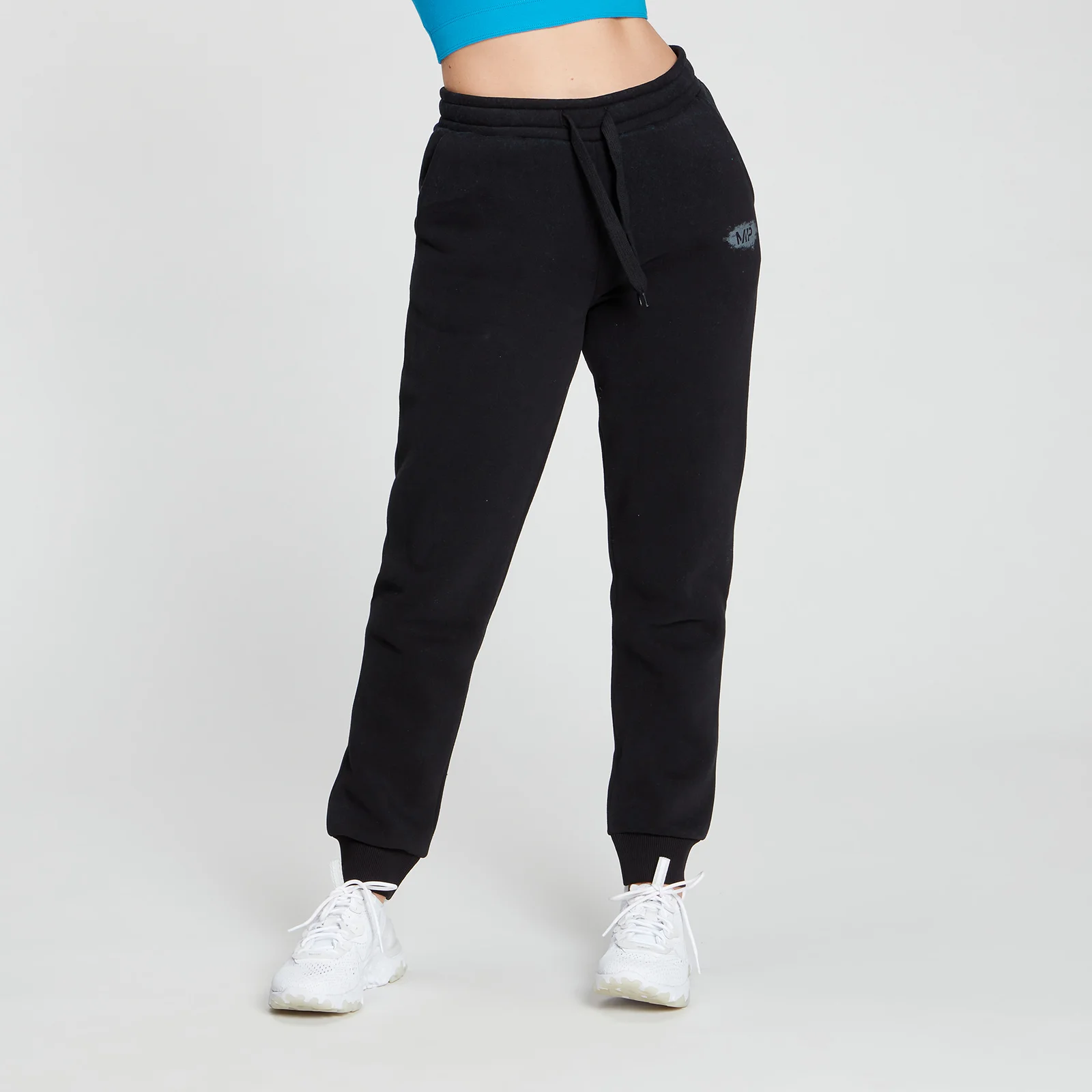 MP Women's Chalk Graphic Joggers - Black - XXS Imagem 1