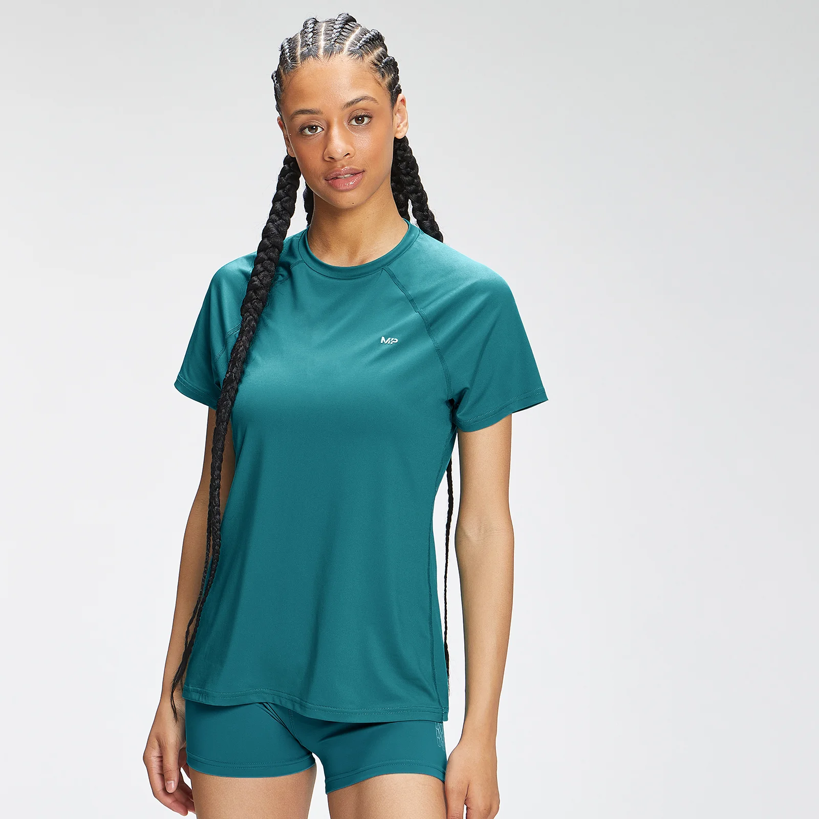 MP Women's Repeat MP Training T-Shirt - Teal - XXS Imagem 1