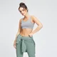 Soutien de Desporto de Alças Largas Essentials para Senhora da MP - Cinza Marl
