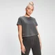 T-Shirt Cropped Training para Senhora da MP - Preto Lavado