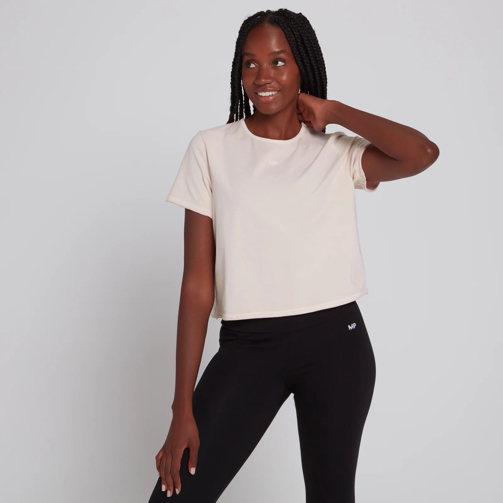 MP Women's Training Cropped T-Shirt - Light Pink - XXS Imagem 1