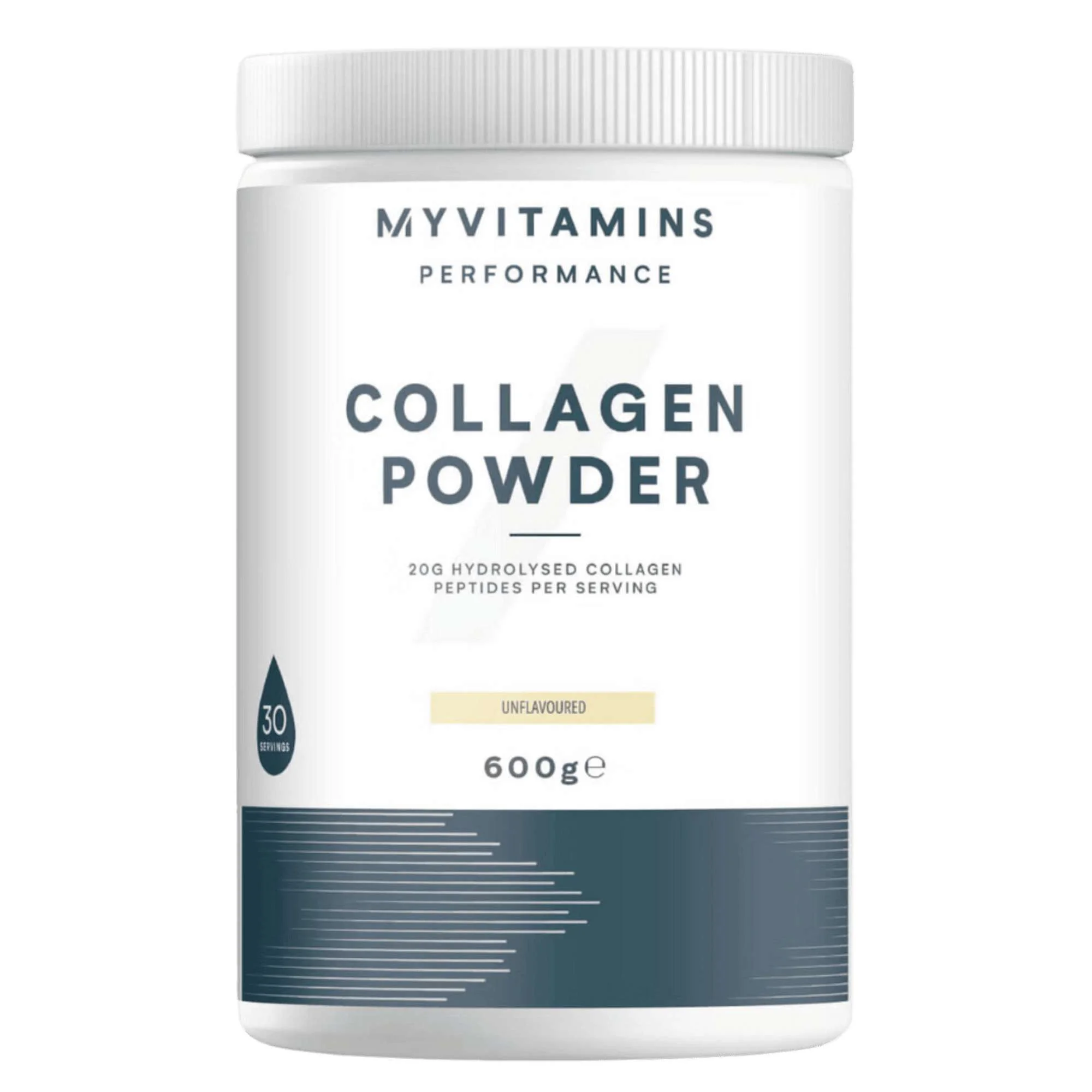 Embalagem de Pó de Colagénio - 30servings - Sem Sabor Imagem 1