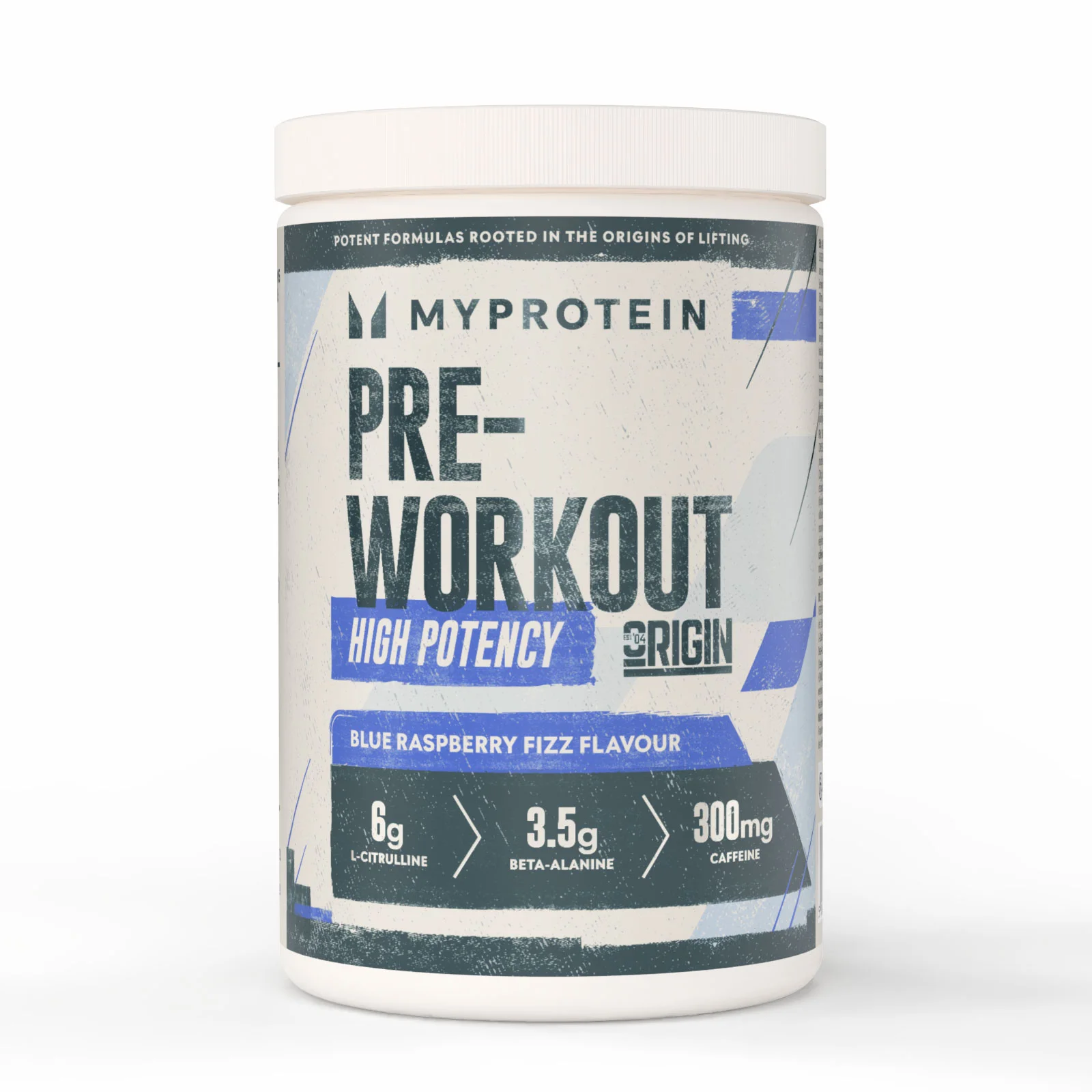 Pré-treino Origin - 600G - 30servings - Blue Raspberry Fizz Imagem 1