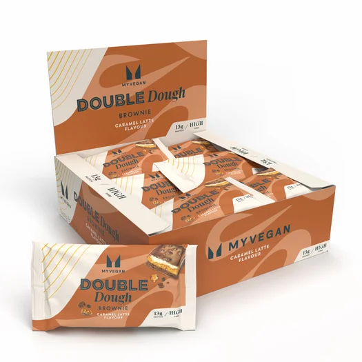 Brownie Double Dough Vegan - Caramel Latte
