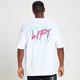 T-shirt Retro Oversized Lift da MP para Homem - Branco