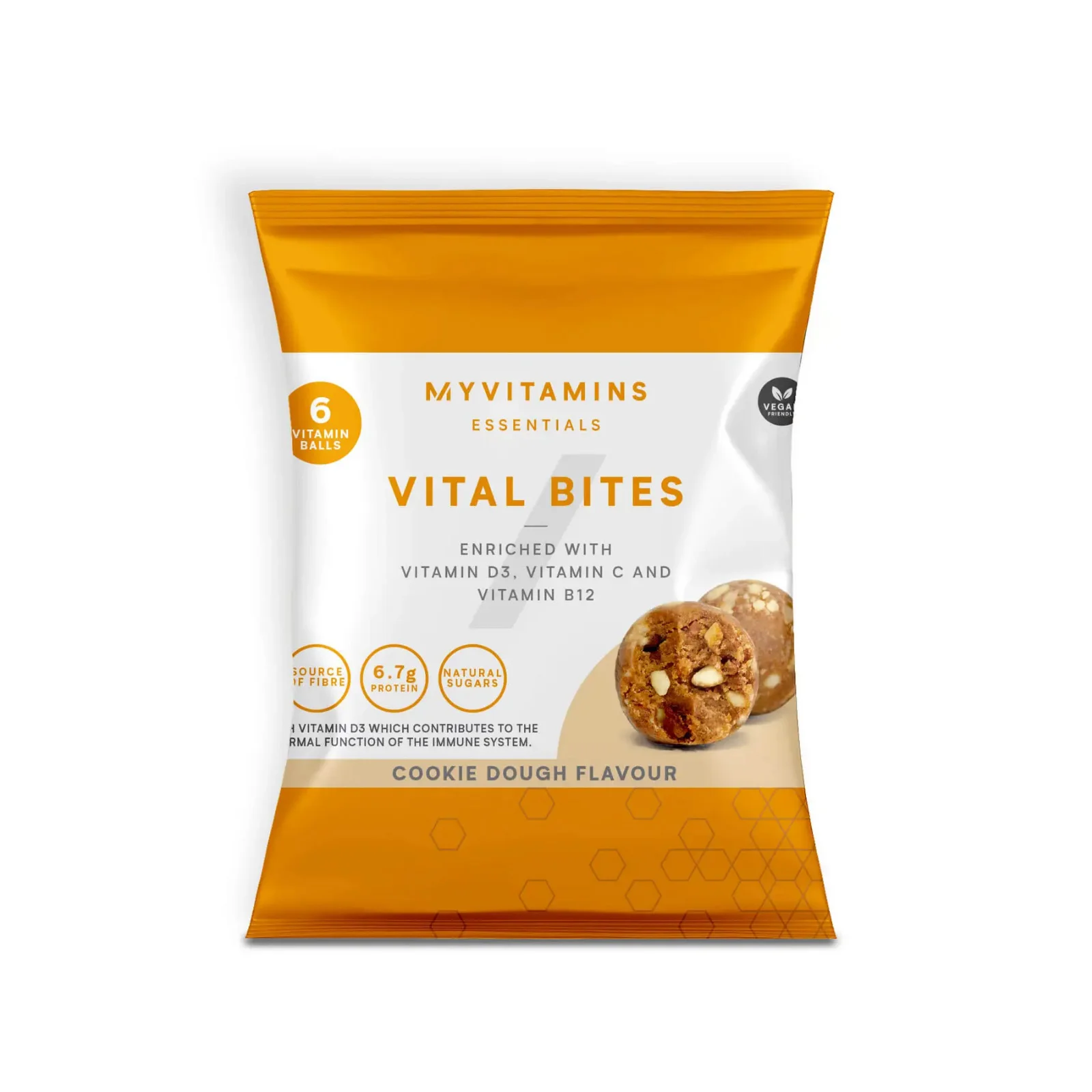 Snacks Vital - 45g - Cookie Dough  Imagem 1