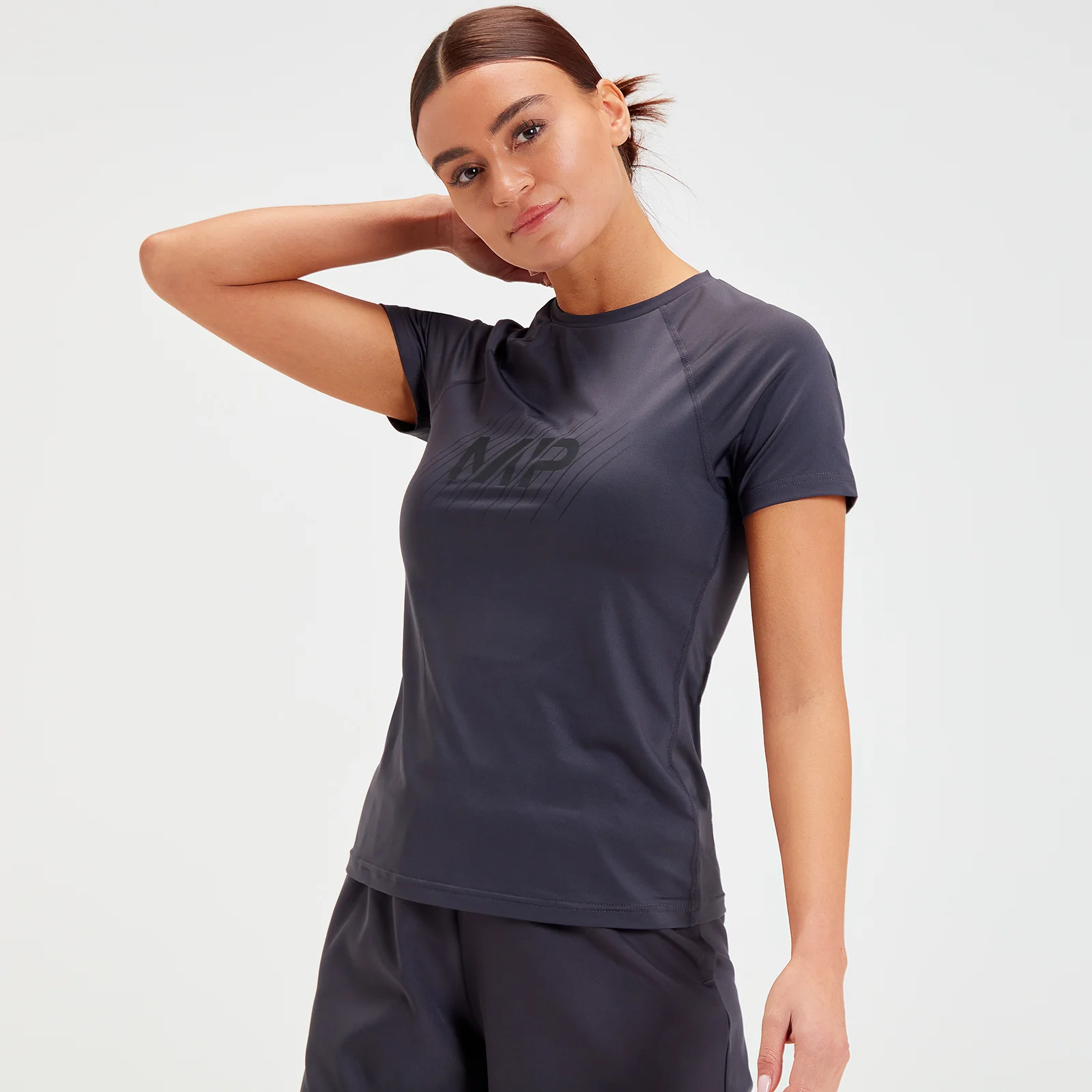 MP Women's Singles Day T-Shirt | Gun Metal - XXS Imagem 1