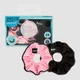 Sprunchie Refletor MP X Invisibobble® Power – Preto/rosa- CONJ. DE 2