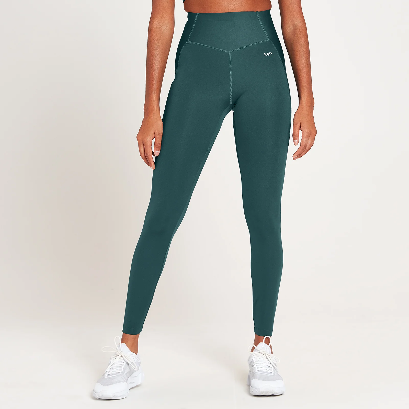 Leggings Cortadas a Laser Sculpt da MP para Senhora - Pine - XXS Imagem 1