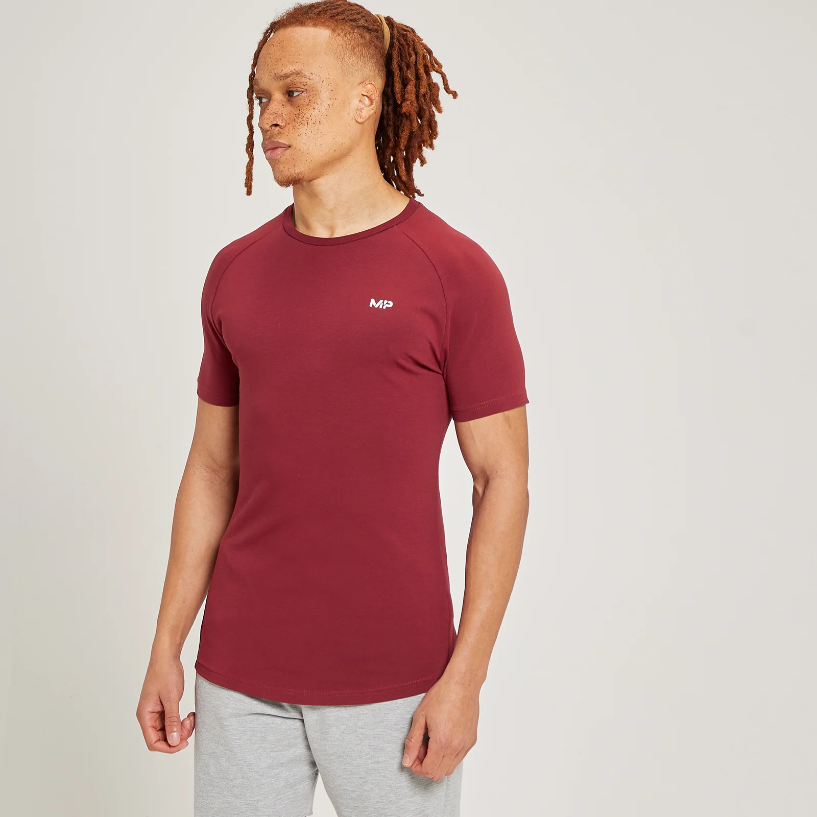 T-shirt de Manga Curta Form da MP para Homem - Scarlet - XXS Imagem 1