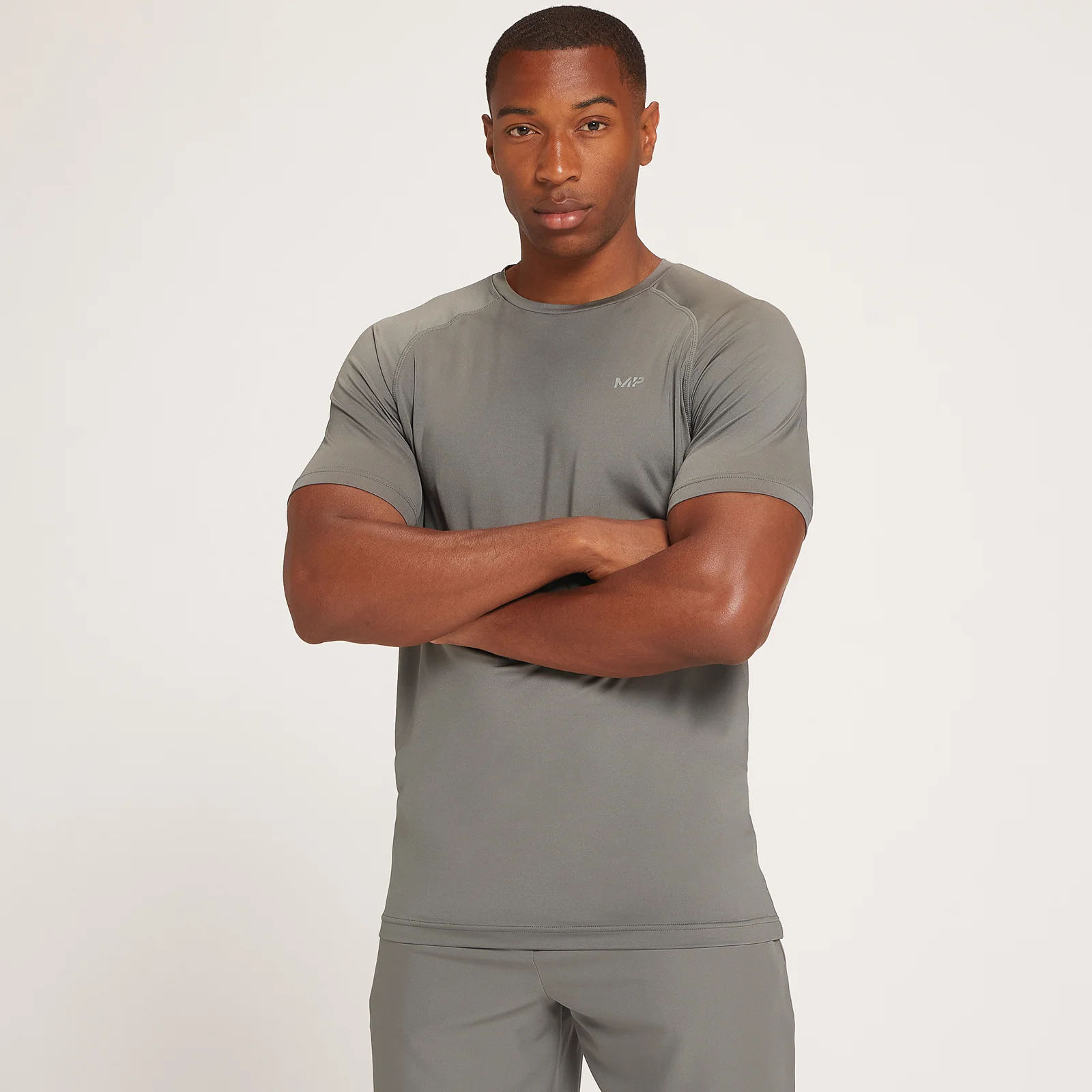 T-shirt de Manga Curta de Treino Repeat MP Graphic da MP para Homem - Carbon - XXS Imagem 1
