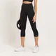 Leggings 3/4 de Cintura Alta Curve da MP para Senhora - Preto