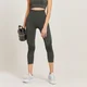 Leggings 3/4 de Cintura Alta Curve da MP para Senhora - Carbon Marl