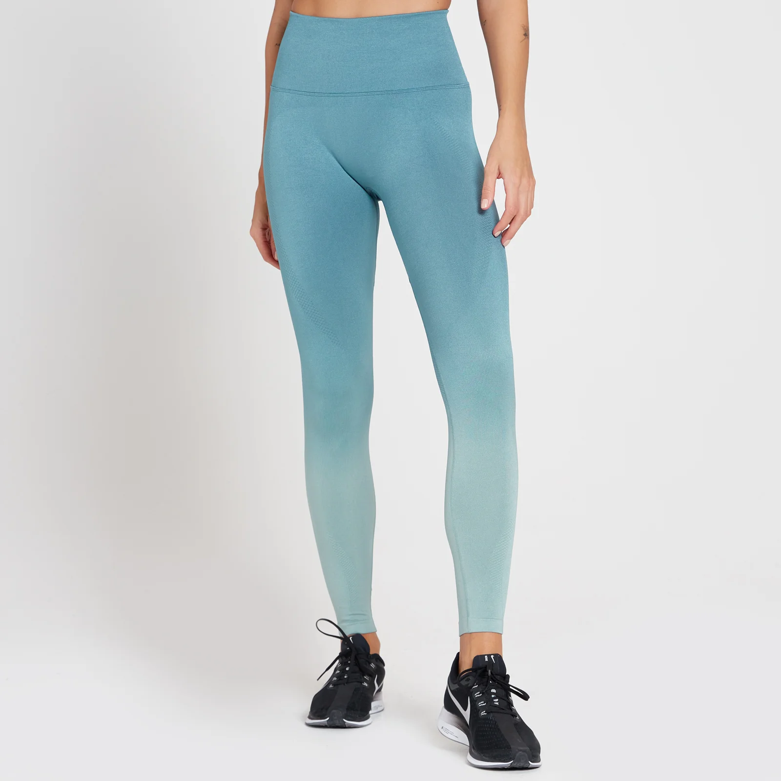 Leggings sem Costuras Velocity Ultra da MP para Senhora - Stone Blue - XS Imagem 1