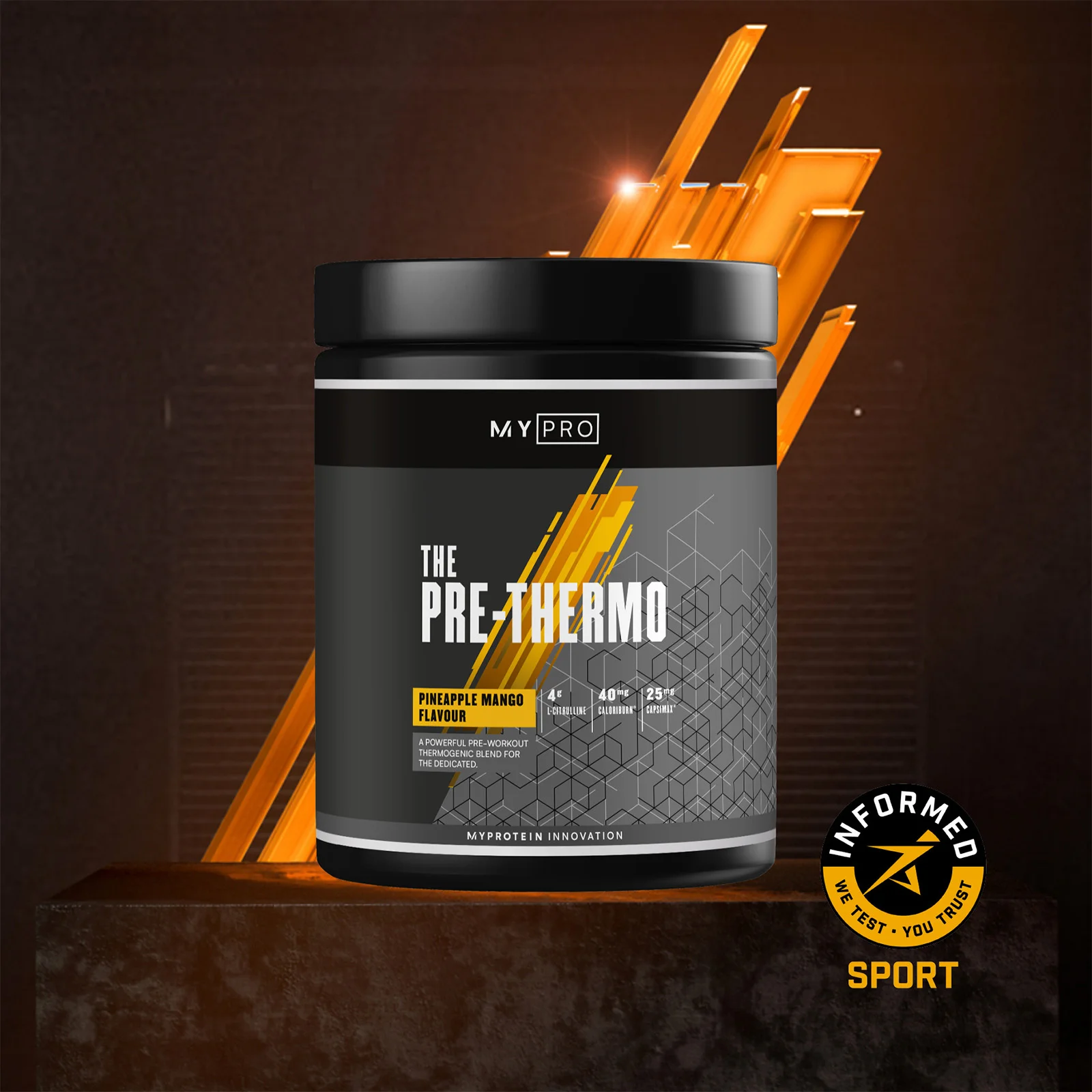 THE Pre-Thermo - 30servings - Pineapple Mango Imagem 1