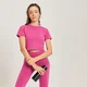T-shirt Curta Essential Body Fit da MP para Senhora - Sangria