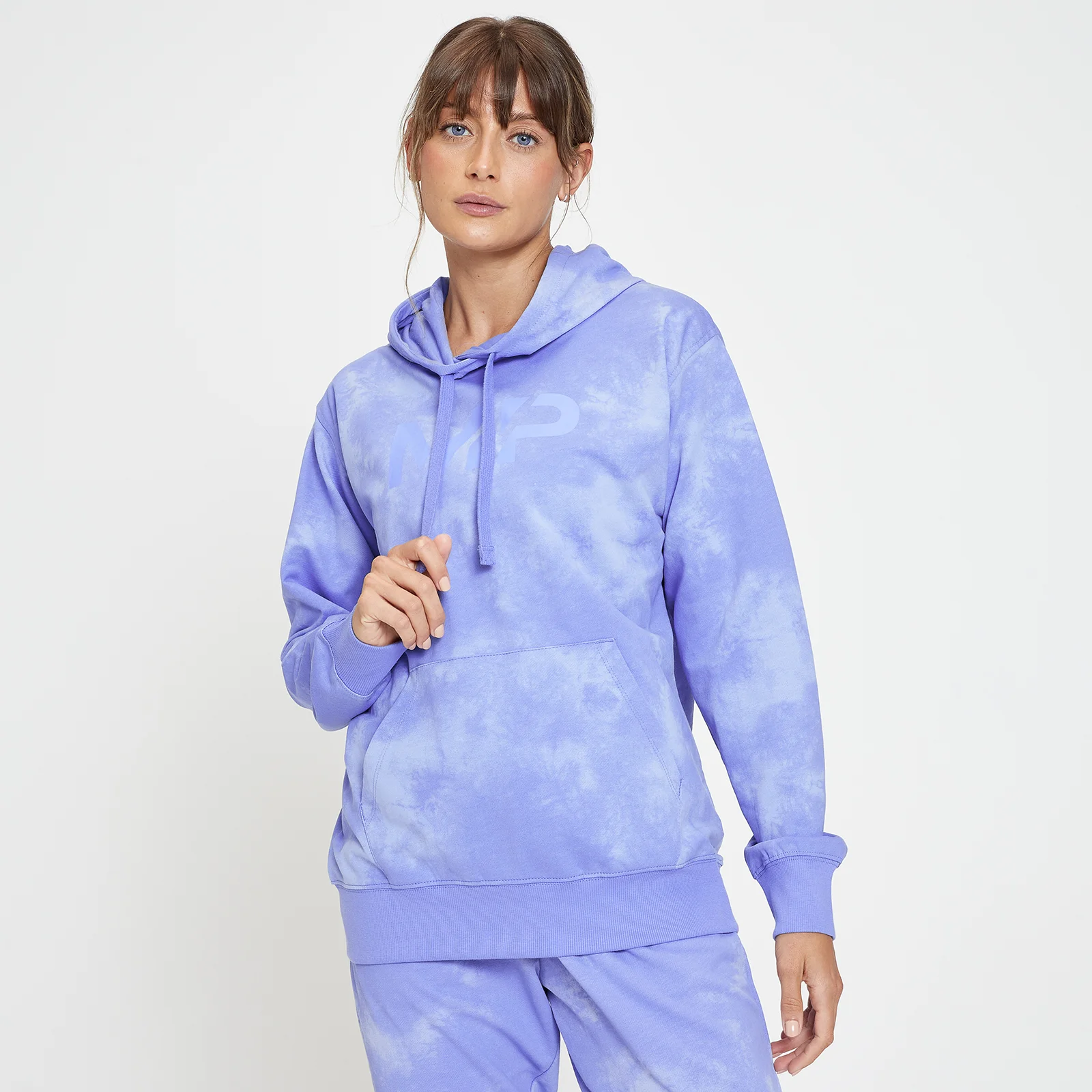 Camisola Tingida com Capuz Composure da MP para Senhora - Chalk Purple - XXS Imagem 1