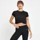 T-Shirt Curta com Torcido à Frente Composure da MP para Senhora - Preto