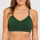 Bralete Sem Costuras da MP para Senhora - Verde Escuro