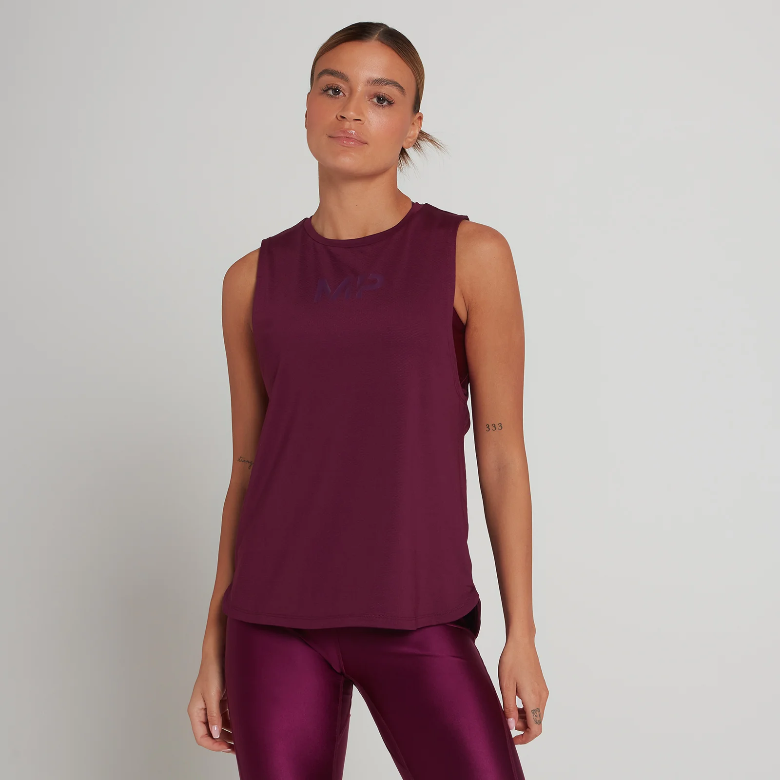 Camisola sem Mangas Engage da MP para Senhora - Deep Purple - XXS Imagem 1