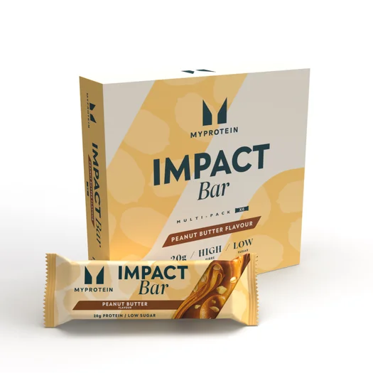 Barra Proteica Impact - 6 x 64g - Manteiga de Amendoim