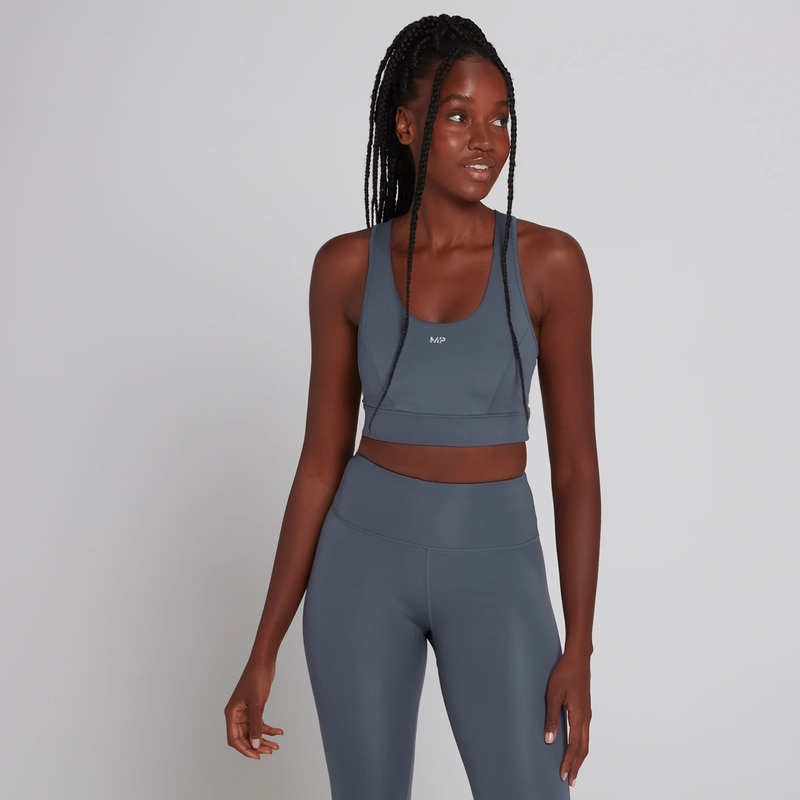Soutien de Desporto Velocity da MP para Senhora - Shadow Blue - XXS Imagem 1