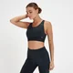 Soutien de Desporto com Elevado Apoio Velocity Ultra da MP para Senhora - Preto