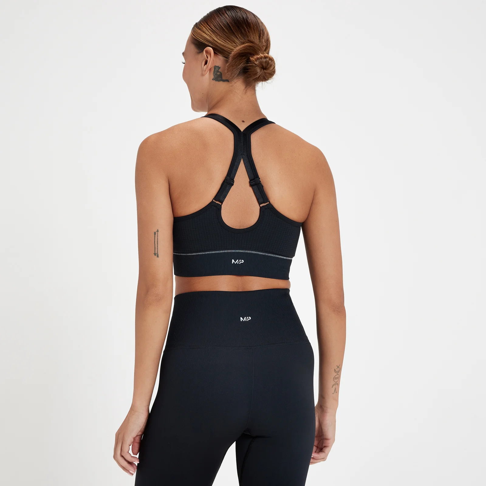 Soutien de Desporto em Grafeno Sem Costuras Velocity Ultra da MP para Senhora - Preto - S Imagem 1