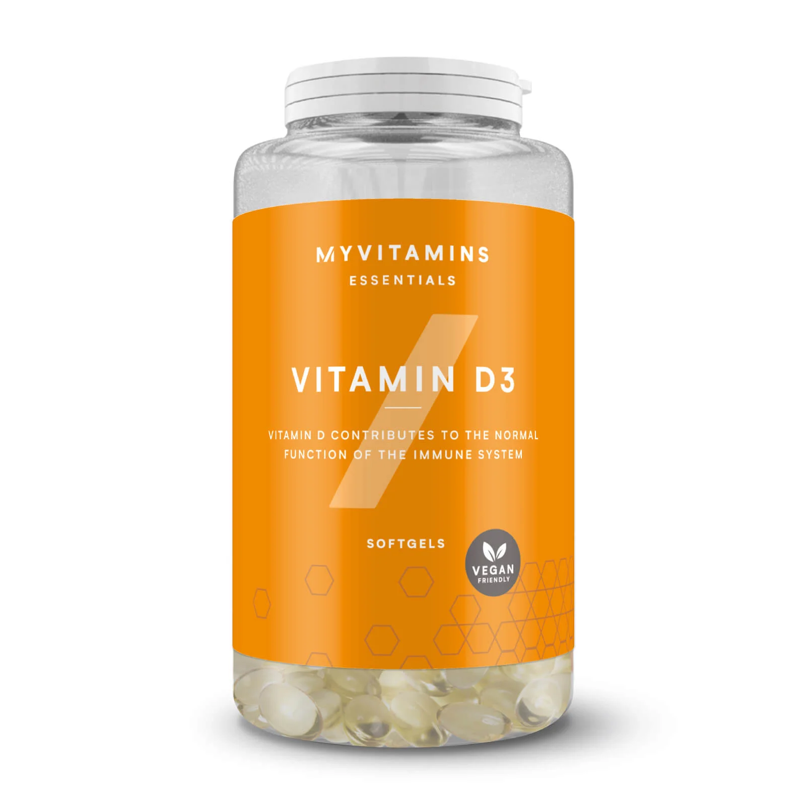 Vitamina D3 em Cápsulas - 30softgels - Vegan Imagem 1