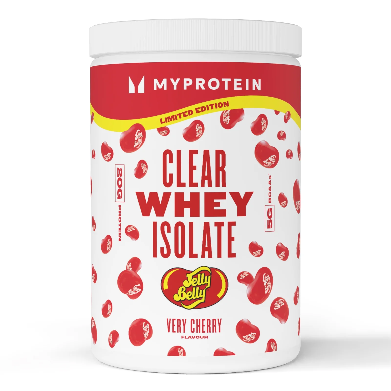 Isolado Clear Whey – Jelly Belly® - 20servings - Very Cherry Imagem 1