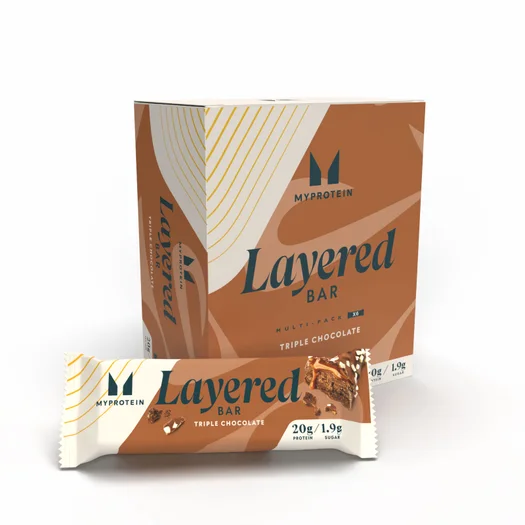 Barra 6 Layer Myprotein - 6 x 60g - Triple Chocolate Fudge