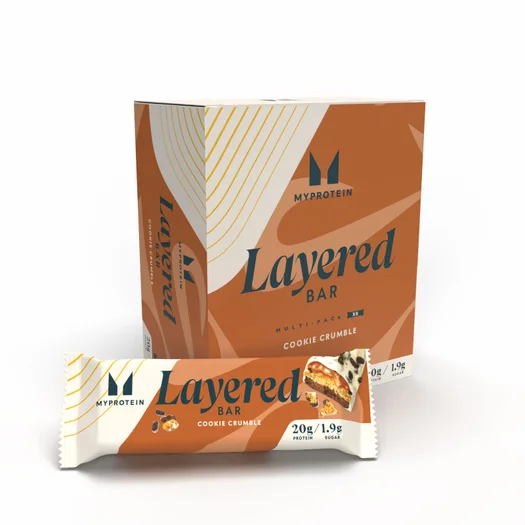 Barra 6 Layer Myprotein - 6 x 60g - Cookie Crumble