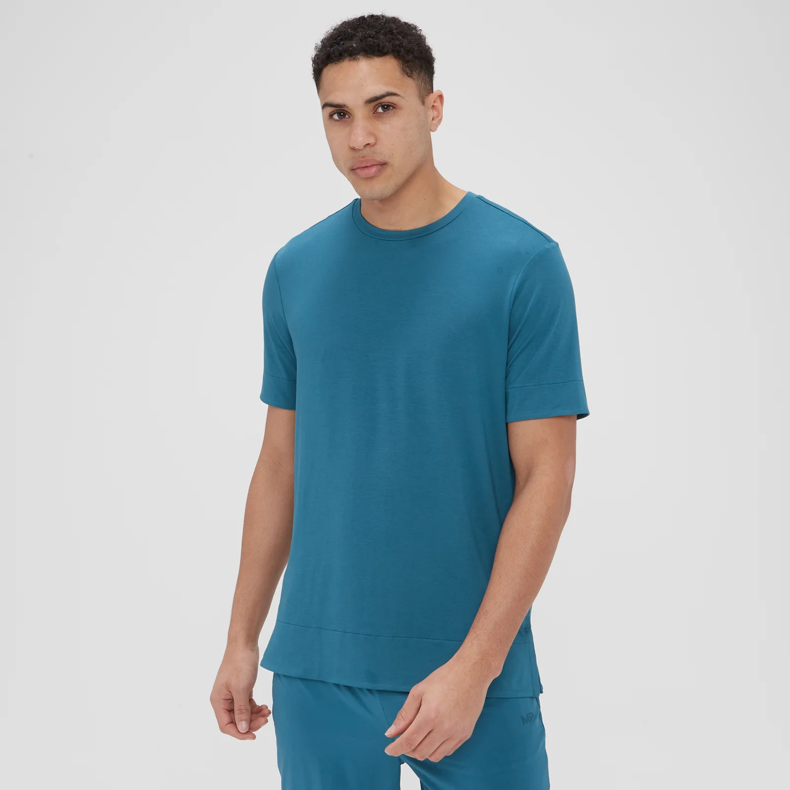 Camisola de Manga Curta Composure da MP para Homem - Azul-turquesa - XXS Imagem 1
