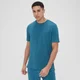 Camisola de Manga Curta Composure da MP para Homem - Azul-turquesa