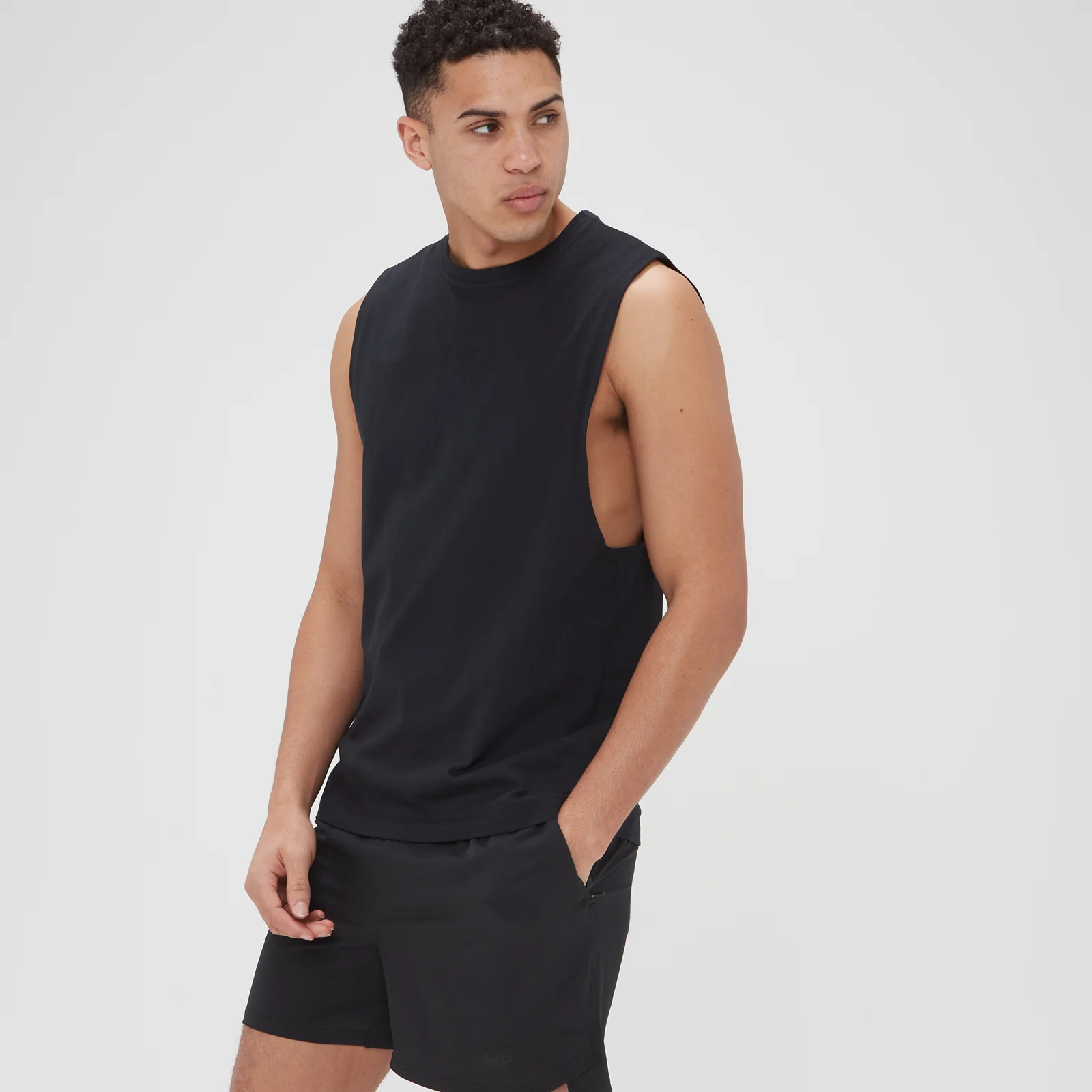 Camisola sem Mangas Adapt da MP para Homem - Preto - XXS Imagem 1