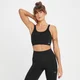 Soutien de Desporto sem Costuras Tempo Tonal da MP para Senhora - Preto