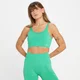 Soutien de Desporto sem Costuras Tempo Tonal da MP para Senhora - Bright Mint