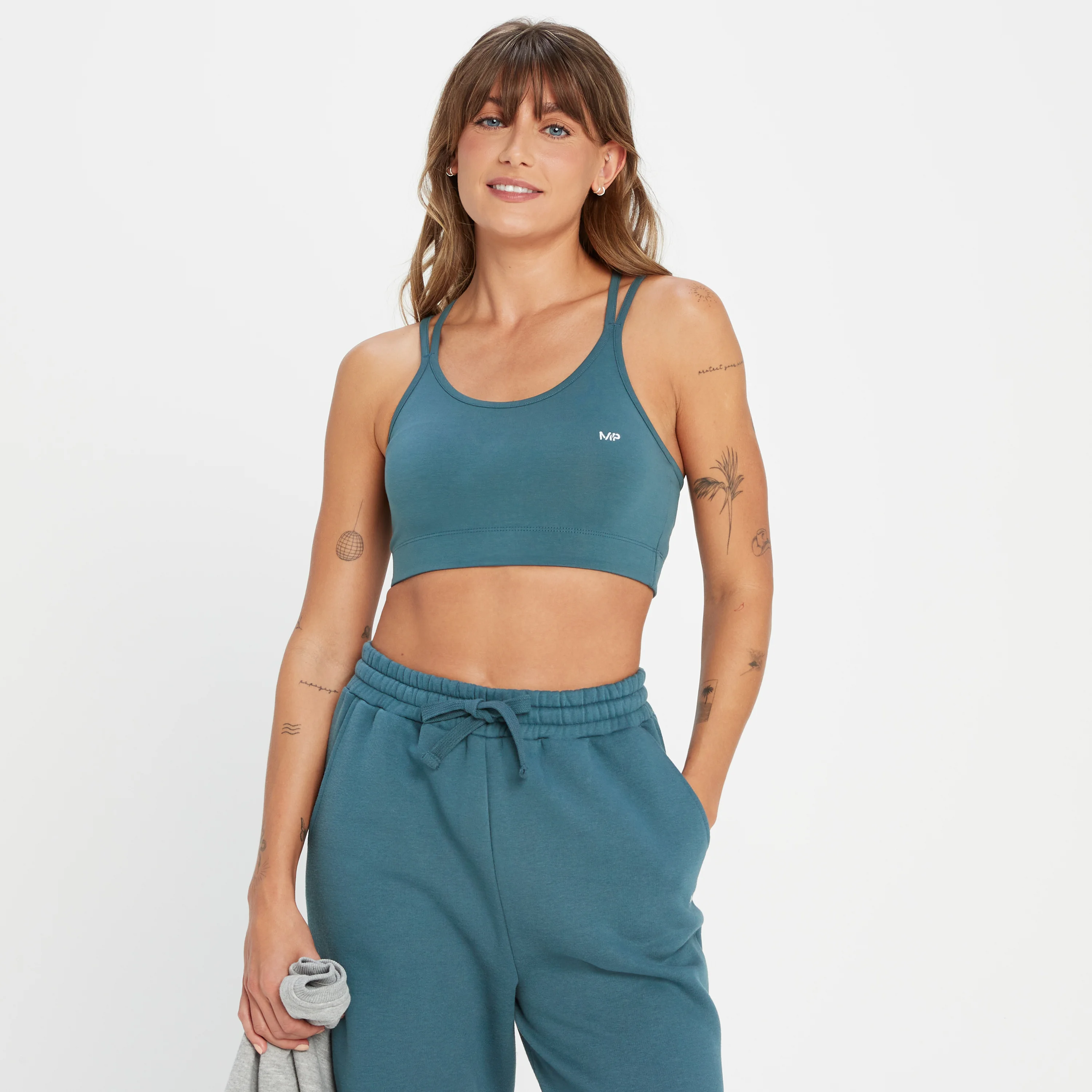 Soutien em Jersey Rest Day para Senhora da MP - Smoke Blue - XXS Imagem 1