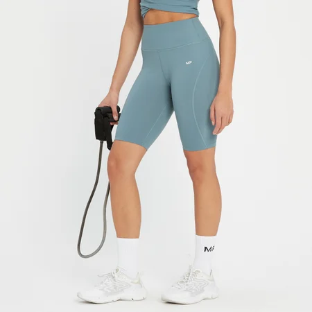 Calções de ciclismo feminino MP - Pebble Blue