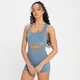 Soutien de Desporto Sem Costuras Shape para Senhora da MP - Pebble Blue