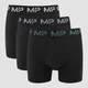 Boxers Coloridos com Logótipo (conj. 3) da MP para Homem Preto/Smoke Blue/Pebble Blue/Dusk Grey