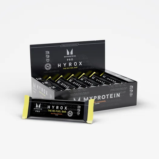 Barra THE Re-Fuel — Edição HYROX - 12 x 80g - Caramelo Salgado