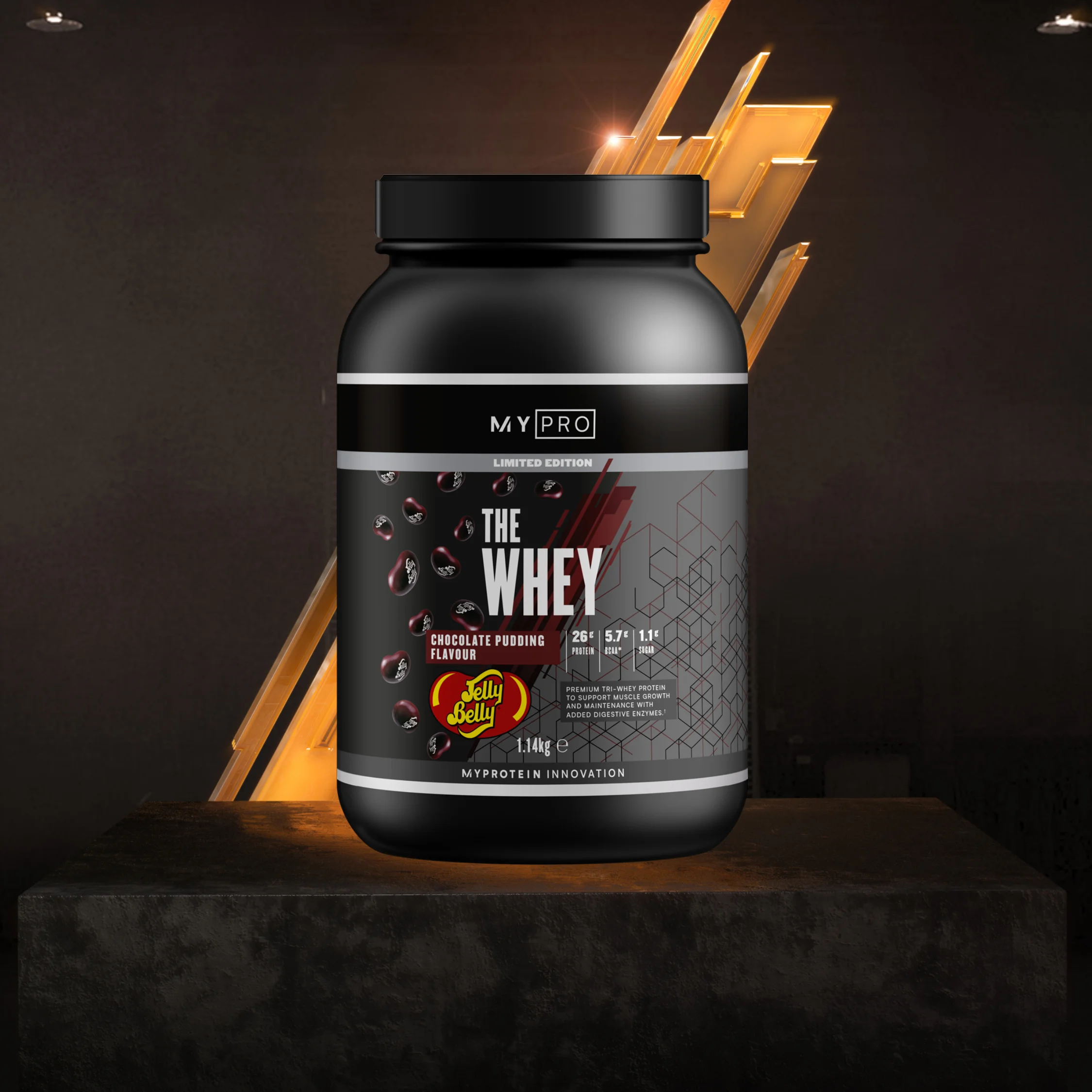 THE Whey™ — Jelly Belly® - 30servings - Jelly Belly - Chocolate Pudding Imagem 1