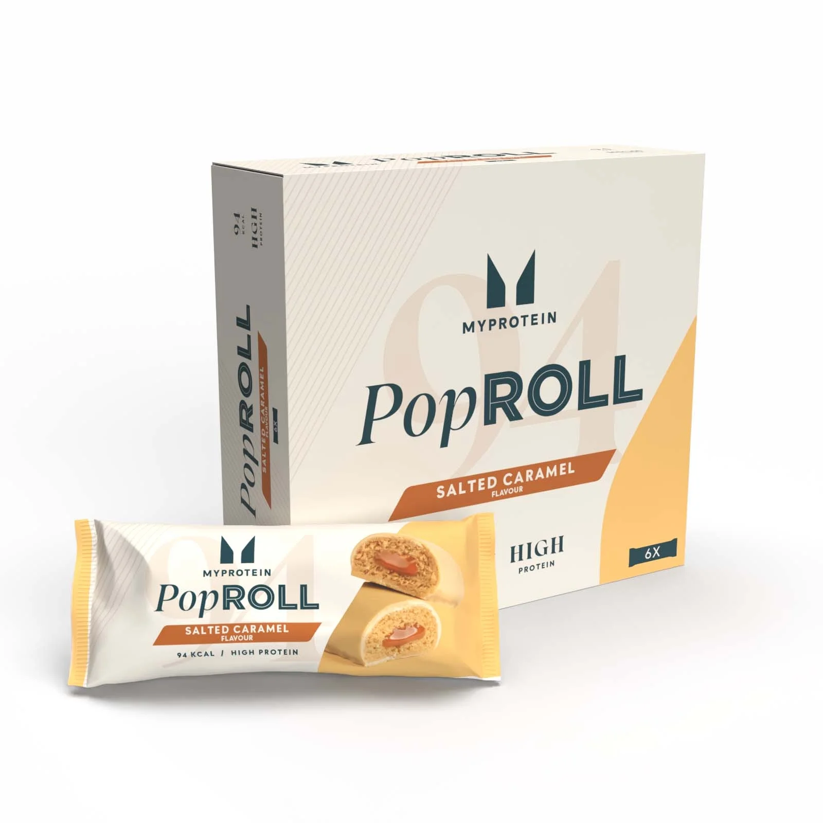 Pop Rolls - 6 x 27g - Caramelo Salgado Imagem 1