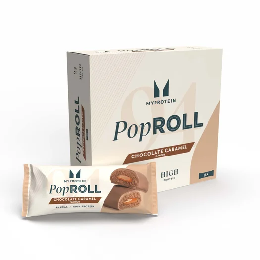 Pop Rolls - 6 x 27g - Chocolate e Caramelo