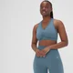 Soutien sem Costuras Washed da MP para Senhora - Pebble Blue