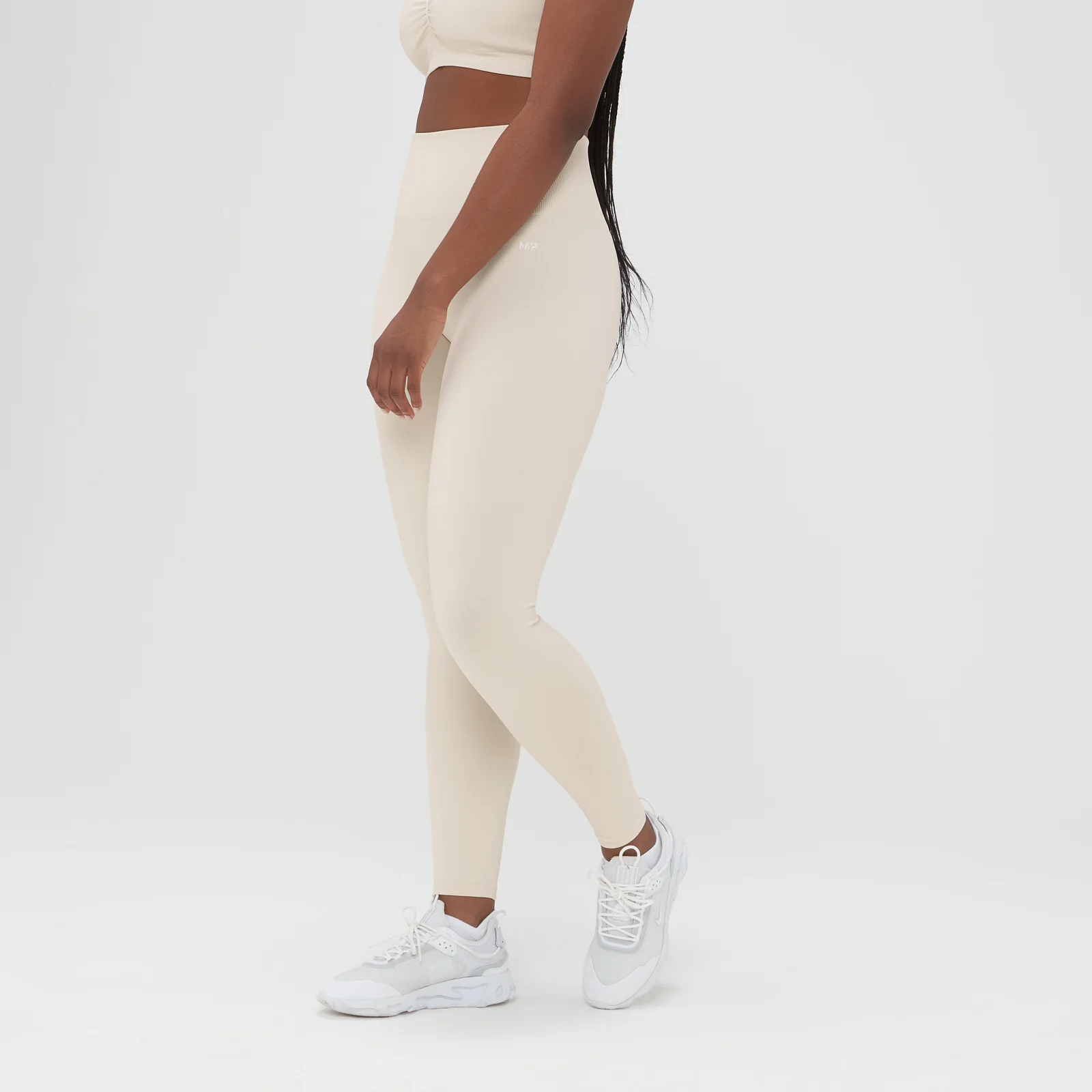 Leggings sem Costuras Washed da MP para Senhora - Cru - XS Imagem 1