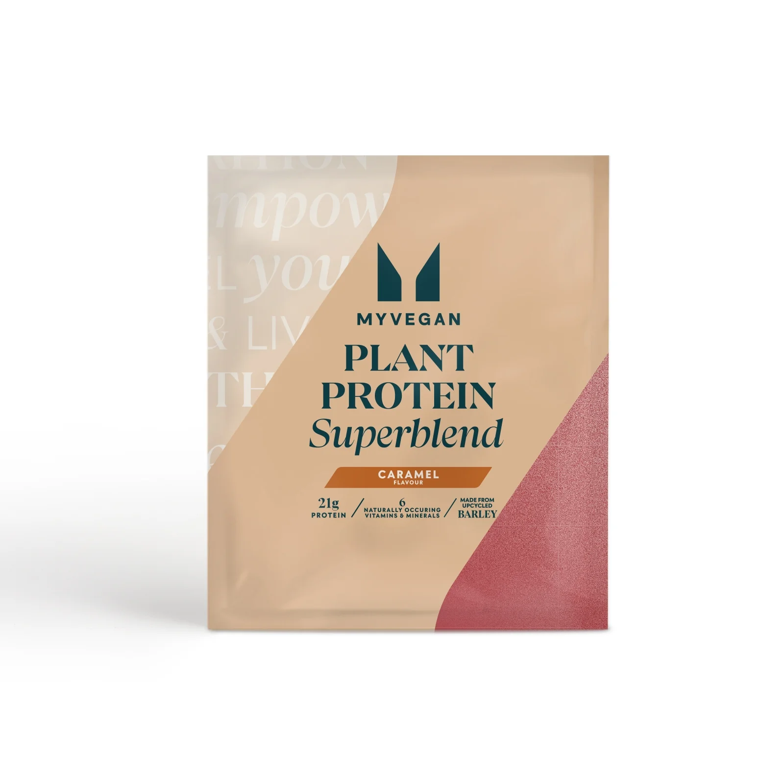 Myvegan Plant Protein Superblend (Sample) - Caramel Imagem 1